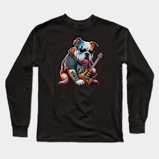 Bulldog Rocker Long Sleeve T-Shirt